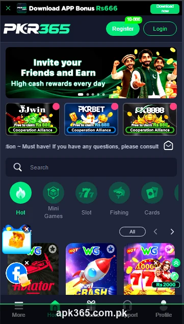 homepage pkr365 game